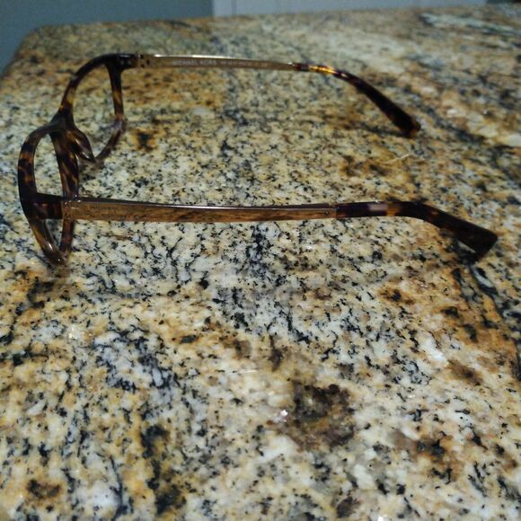 Michael Kors Eyeglasses Frames MK4017 3032 Nevis Tortoise Gold Square 55-16-135 - Picture 6 of 11